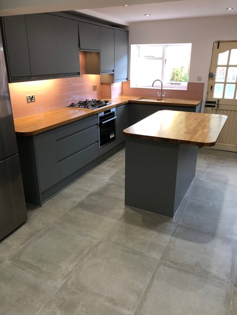 Contemporary kitchen project